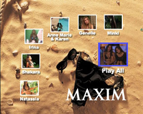 Maxim Bikini Blitz DVD