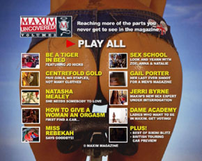 Maxim Uncovered Vol 2 DVD